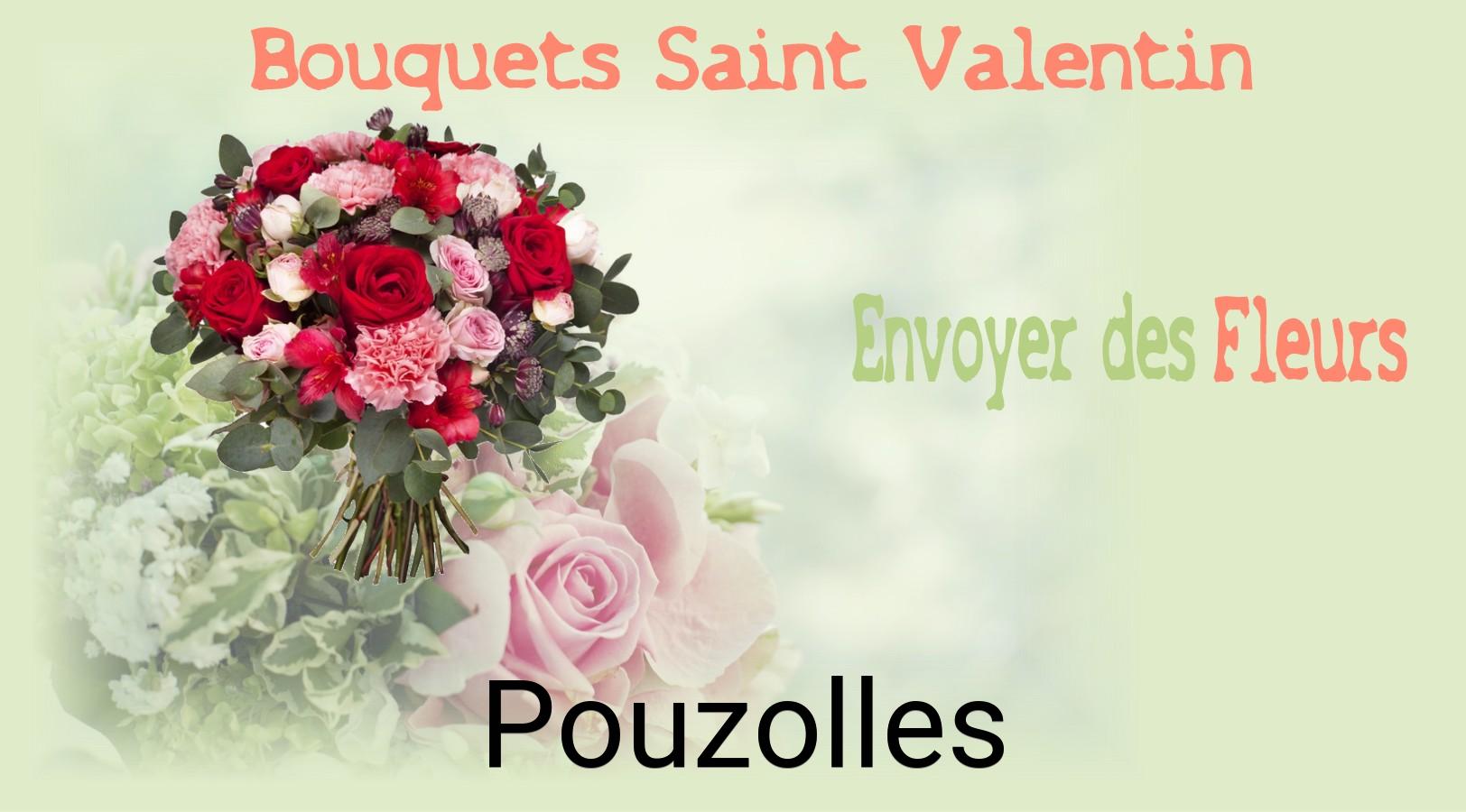 Roses de Saint-Valentin livrées à Pouzolles